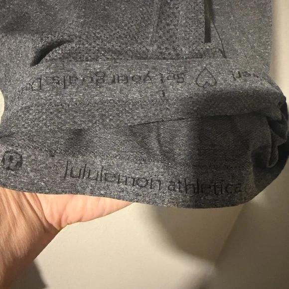 Lululemon Swiftly Tech Tech Racerback Tank Top High Neck Gray Heathered Black 4 - Picture 3 of 6